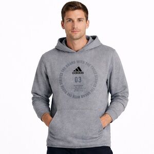 Adidas Hoodie Gray Men’s Size M